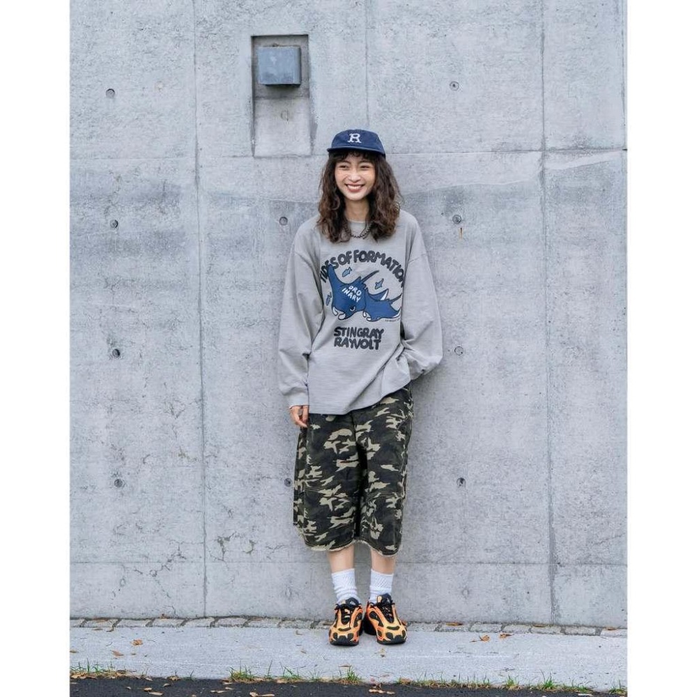 ORDINARY 25AW STINGRAY RIOT L/S TEE 美式魟魚LOGO長TEE 【PS中壢】-細節圖8