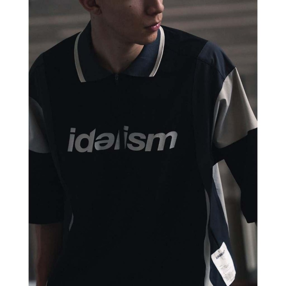 IDEALISM IDE Poly Jersey 拉鍊 POLO領 球衣 短T【PS中壢】-細節圖3