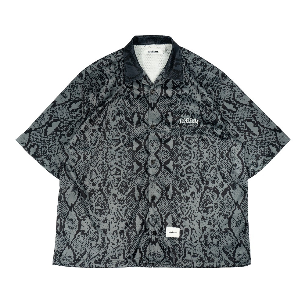 IDEALISM IDE SKIN SHIRT 蛇紋 短袖 襯衫 店內價 【PS中壢】-規格圖2