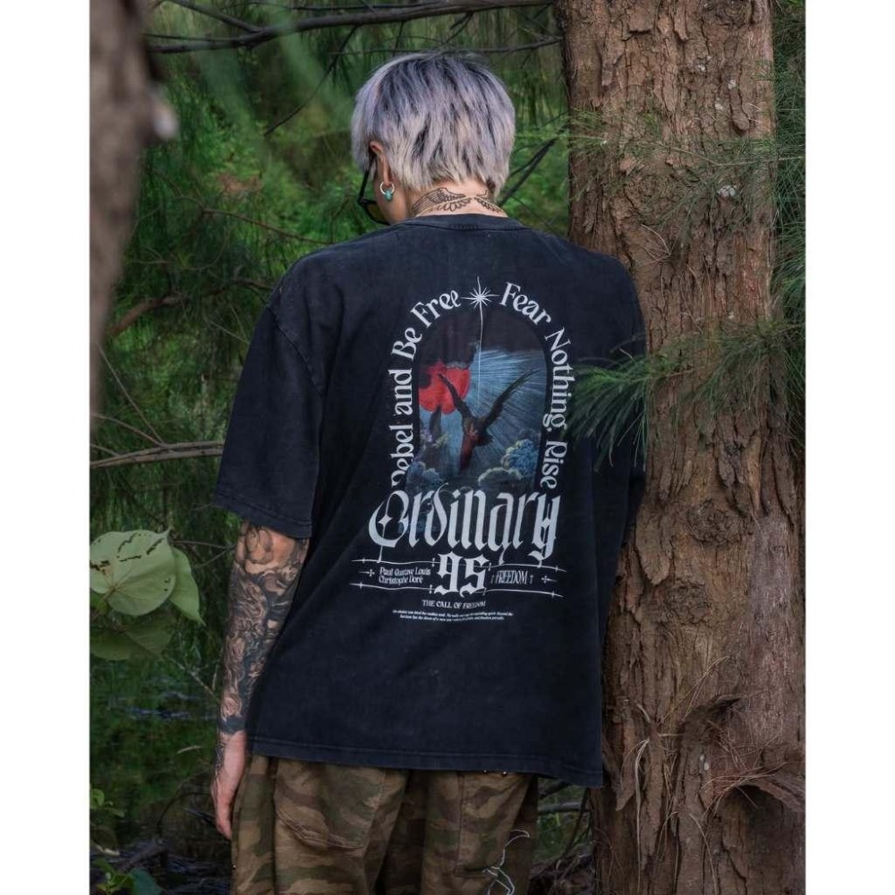 ORDINARY 25SS ROMANTICISM TEE 浪漫主義短TEE 店內價 【PS中壢】-細節圖8