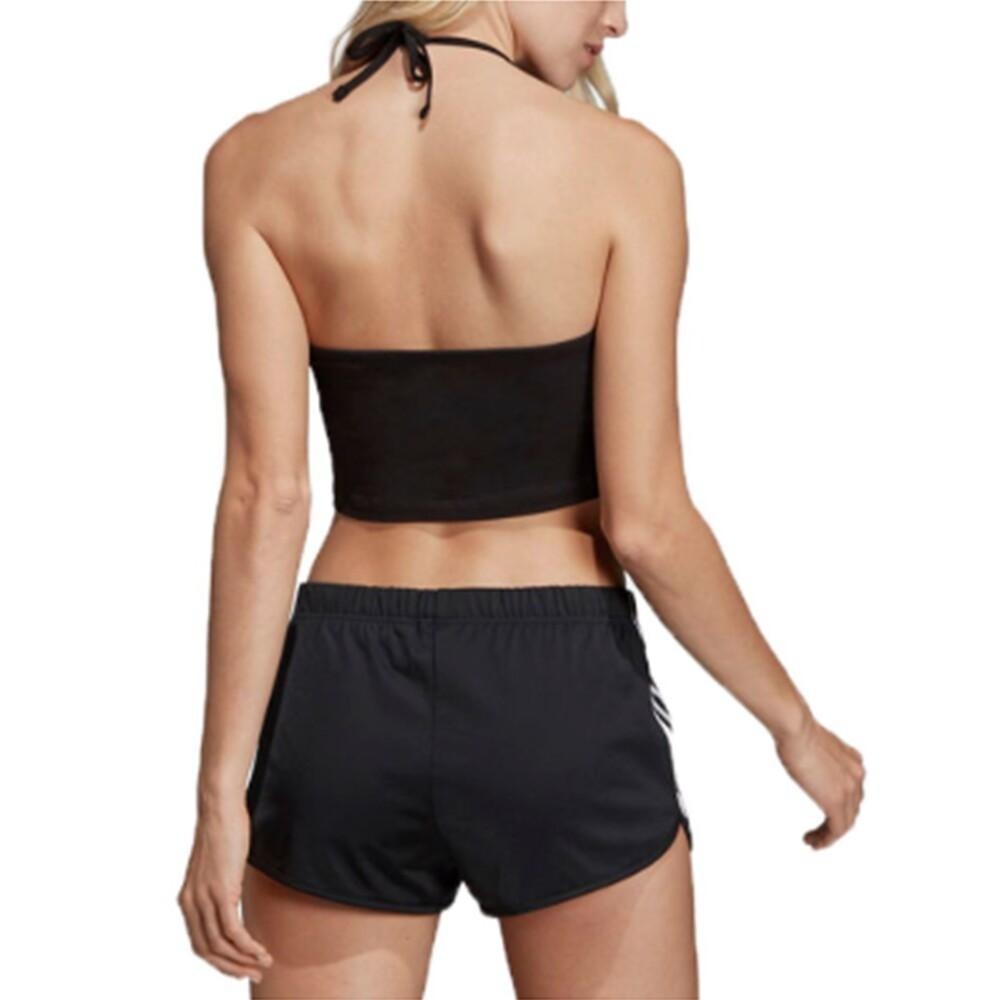 Adidas 愛迪達 掛脖背心 女款 綁帶 背心 棉質 短版 露肩 露背 DV2561 台灣公司貨【PS中壢】-細節圖3
