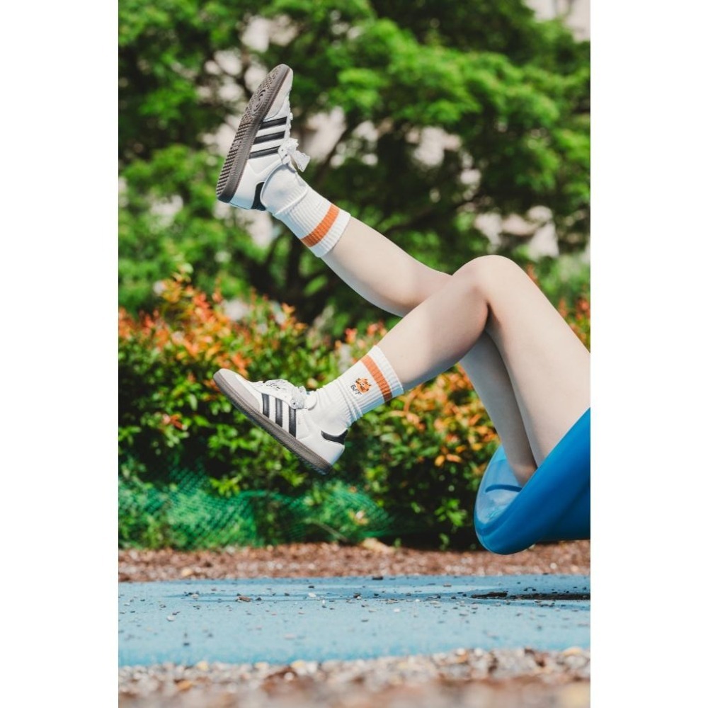 BEST FOOT FRIEND / BFF襪 Ginger Cat 刺繡 橘貓 長襪 【PS中壢】-細節圖7