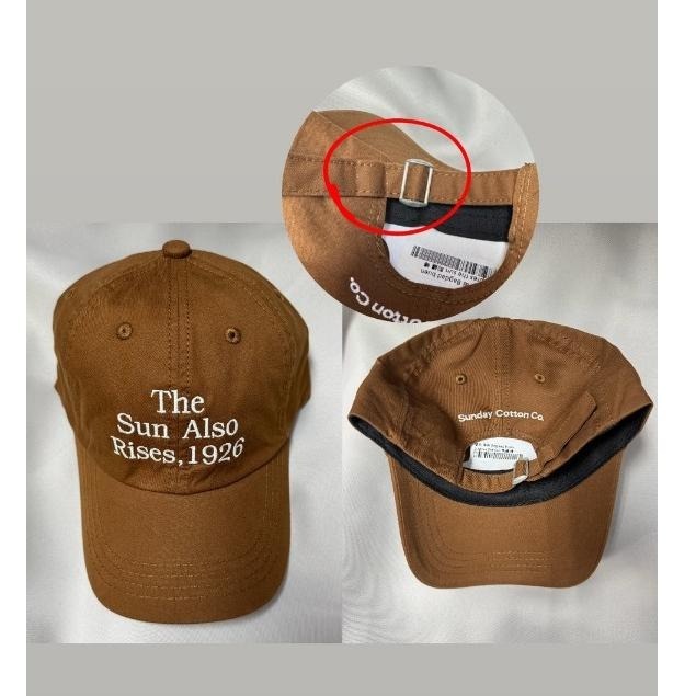 韓國老帽 簡約 字母 NYC LOGO 男女  刺繡 老帽 帽子 福利品【PS中壢】-細節圖6