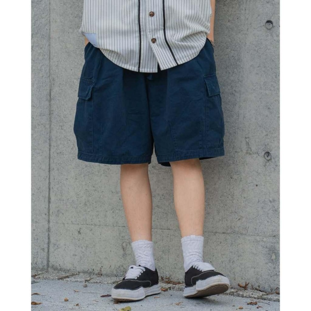 ORDINARY 25SS WASHED UTILITY CARGO SHORTS 水洗工作五袋短褲【PS中壢】-細節圖5
