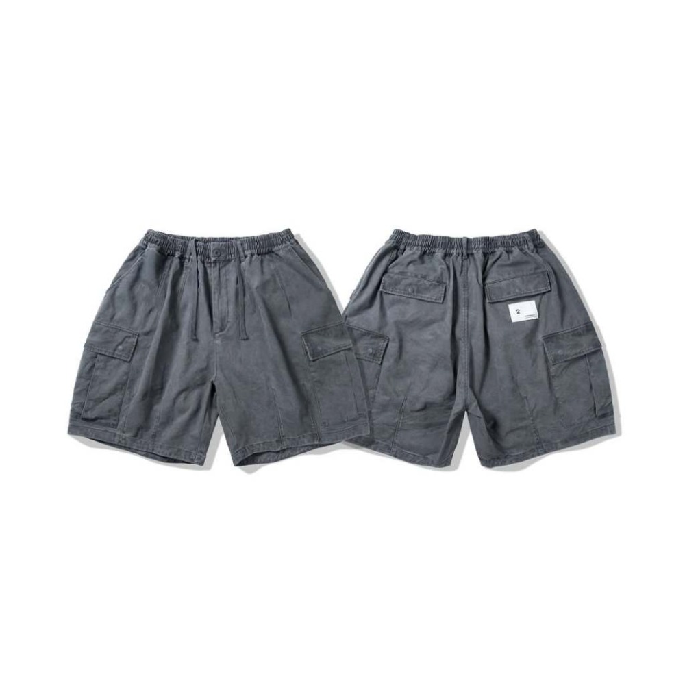 ORDINARY 25SS WASHED UTILITY CARGO SHORTS 水洗工作五袋短褲【PS中壢】-規格圖9