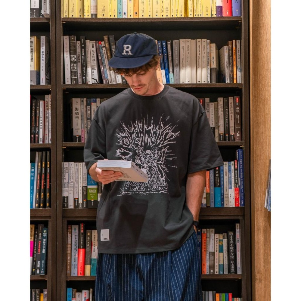 ORDINARY 25AW ENERGY BURST COMIC TEE 趣味漫畫短TEE【PS中壢】-細節圖4