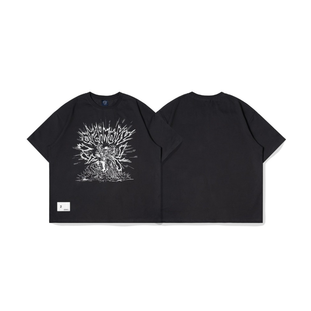 ORDINARY 25AW ENERGY BURST COMIC TEE 趣味漫畫短TEE【PS中壢】-規格圖9