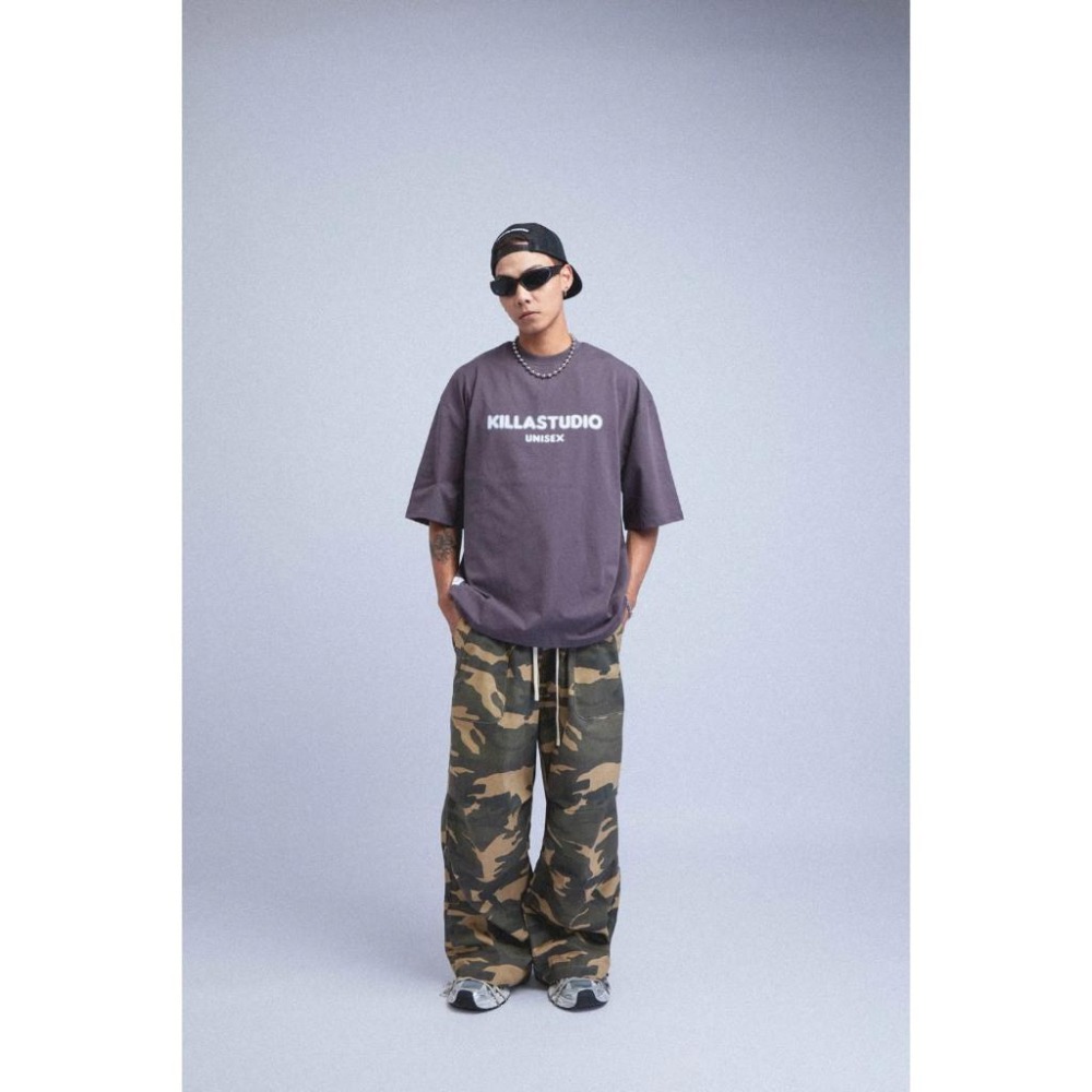 KILLASYSTEM FUZZY LOGO TEE 殘影馬賽克字體TEE 短T【PS中壢】-細節圖2