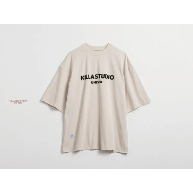 KILLASYSTEM FUZZY LOGO TEE 殘影馬賽克字體TEE 短T【PS中壢】-規格圖9