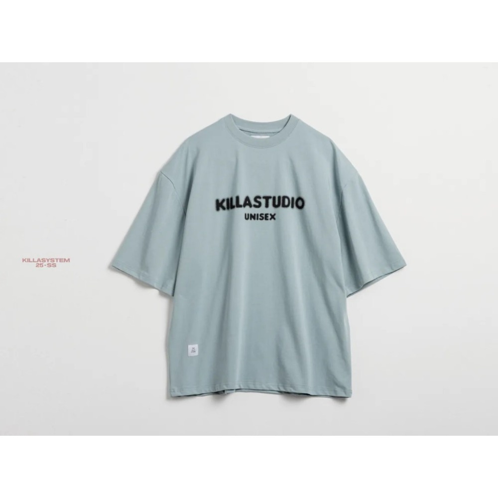 KILLASYSTEM FUZZY LOGO TEE 殘影馬賽克字體TEE 短T【PS中壢】-規格圖9
