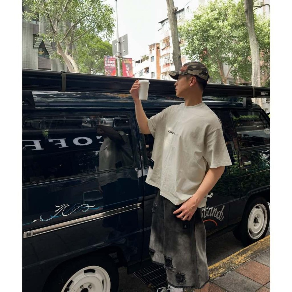 KILLASYSTEM UNCLEAR LOGO TEE 模糊字體LOGO 短T【PS中壢】-細節圖5