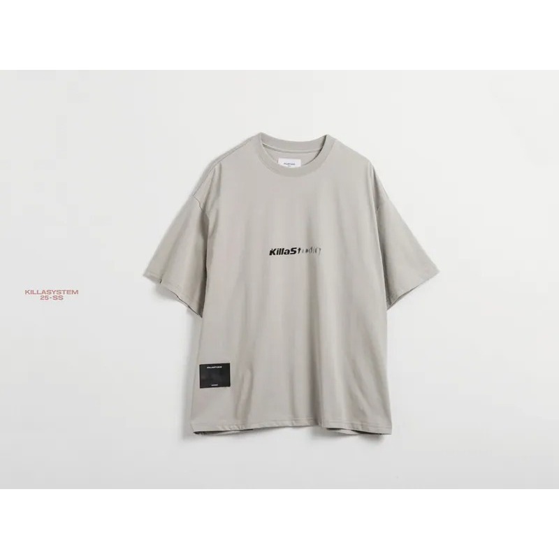 KILLASYSTEM UNCLEAR LOGO TEE 模糊字體LOGO 短T 店內價 【PS中壢】-規格圖2