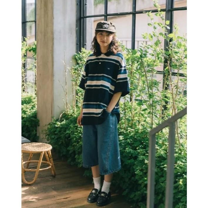 ORDINARY 25SS URBAN BORDER POLO 寬條紋城市POLO衫  短T【PS中壢】-細節圖4