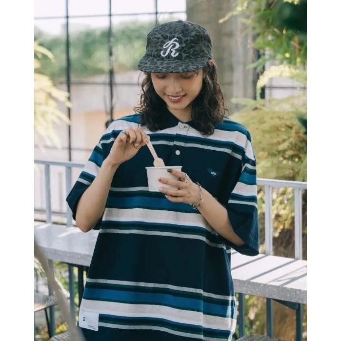 ORDINARY 25SS URBAN BORDER POLO 寬條紋城市POLO衫  短T【PS中壢】-細節圖5