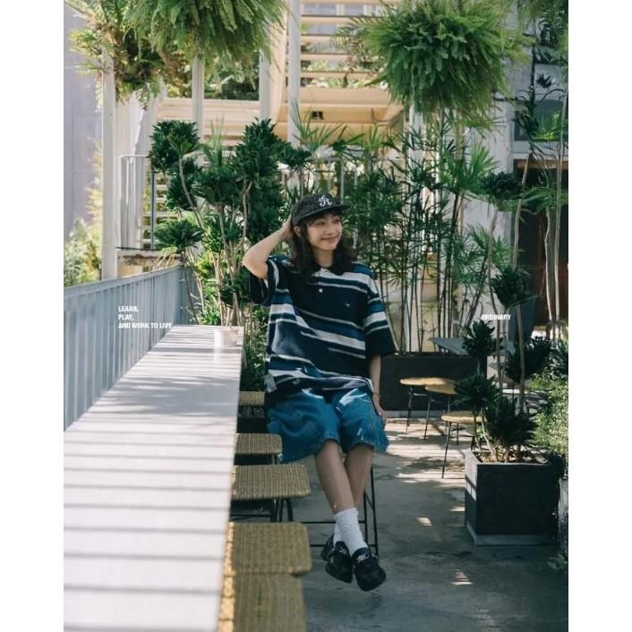ORDINARY 25SS URBAN BORDER POLO 寬條紋城市POLO衫  短T【PS中壢】-細節圖6