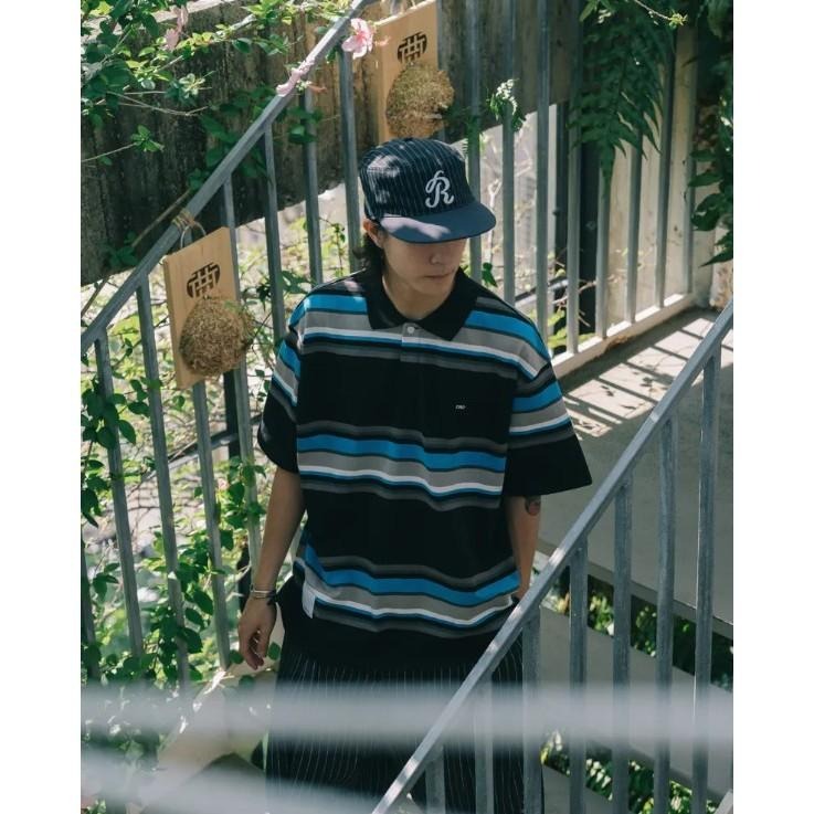 ORDINARY 25SS URBAN BORDER POLO 寬條紋城市POLO衫  短T【PS中壢】-細節圖9