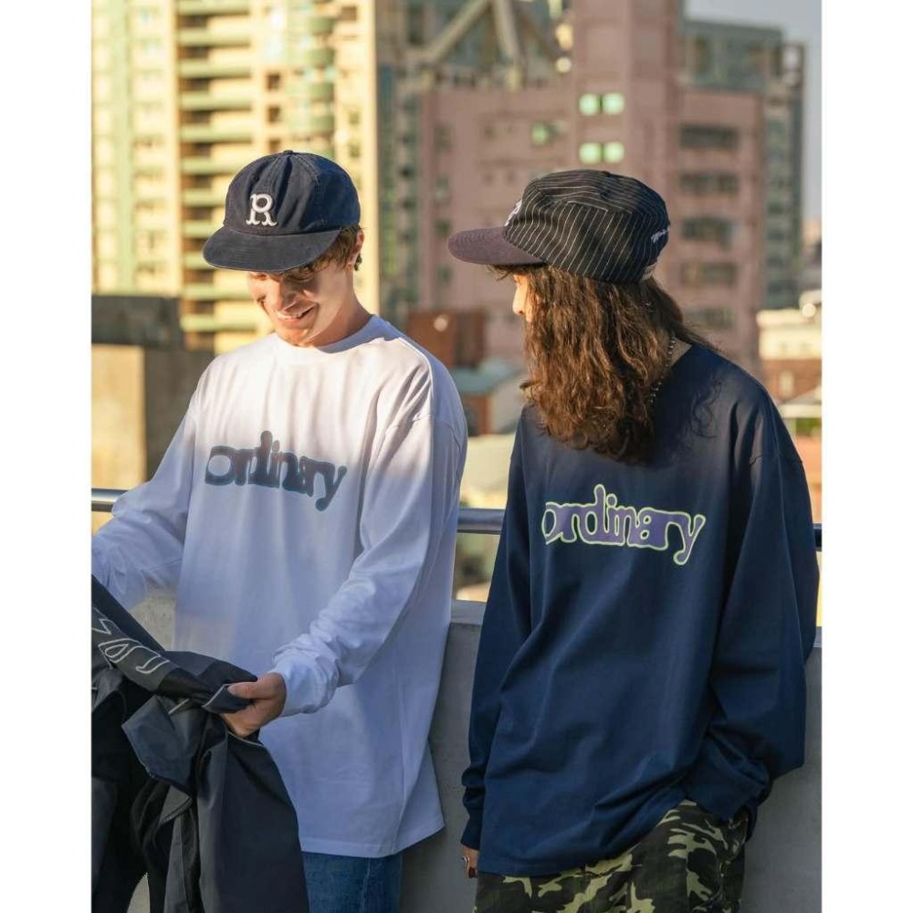 ORDINARY 25AW LOGO L/S TEE 昏眩LOGO 基礎長TEE【PS中壢】-細節圖6