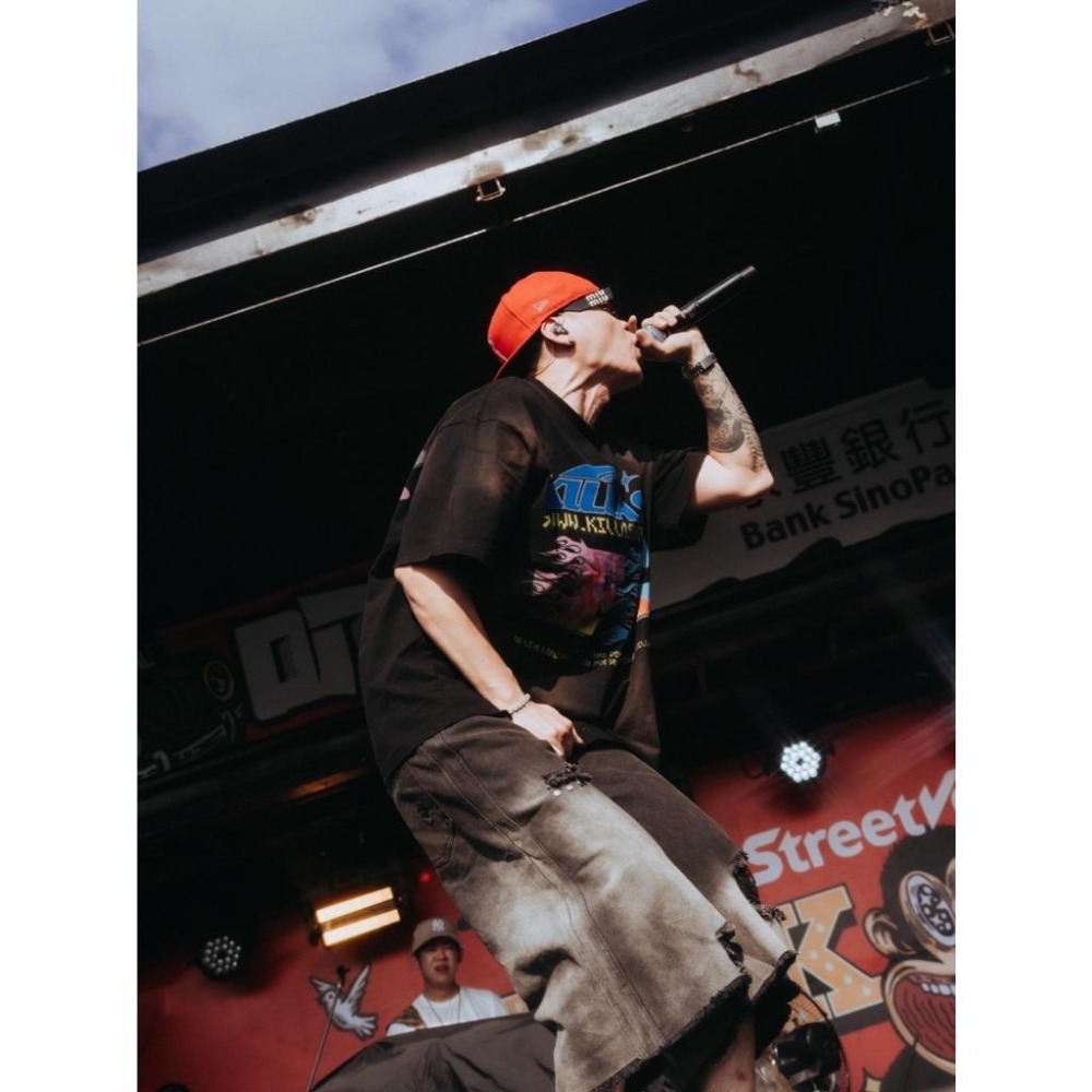 KILLASYSTEM DAMAGE WASHED DENIM SHORTS牛仔水洗破壞七分褲【PS中壢】-細節圖6