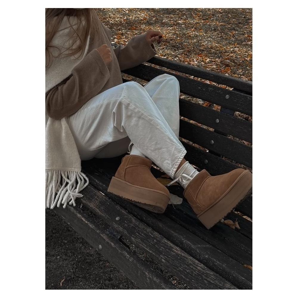 UGG Classic Ultra Mini Platform 美德拉風格 秋冬必備  UG1135092【PS中壢】-細節圖4