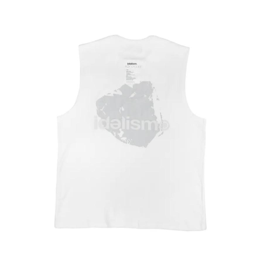 IDEALISM IDE IDRC Vest 小刺繡 寬肩 螺紋 背心 【PS中壢】-細節圖4