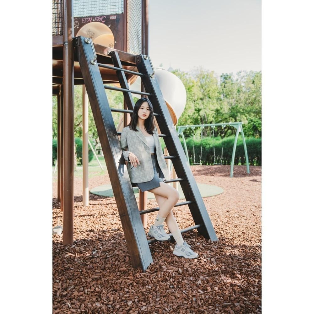 BEST FOOT FRIEND / BFF襪 Plumeria雞蛋花 刺繡長襪【PS中壢】-細節圖8