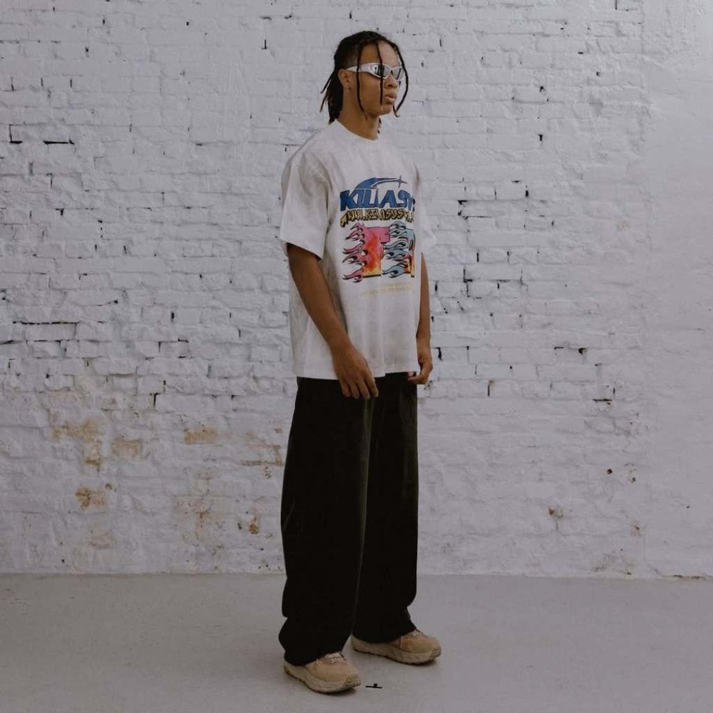 KILLASYSTEM 25S/S PIXEL DAMAGE TEE 復古像素 油污破壞短T【PS中壢】-細節圖6