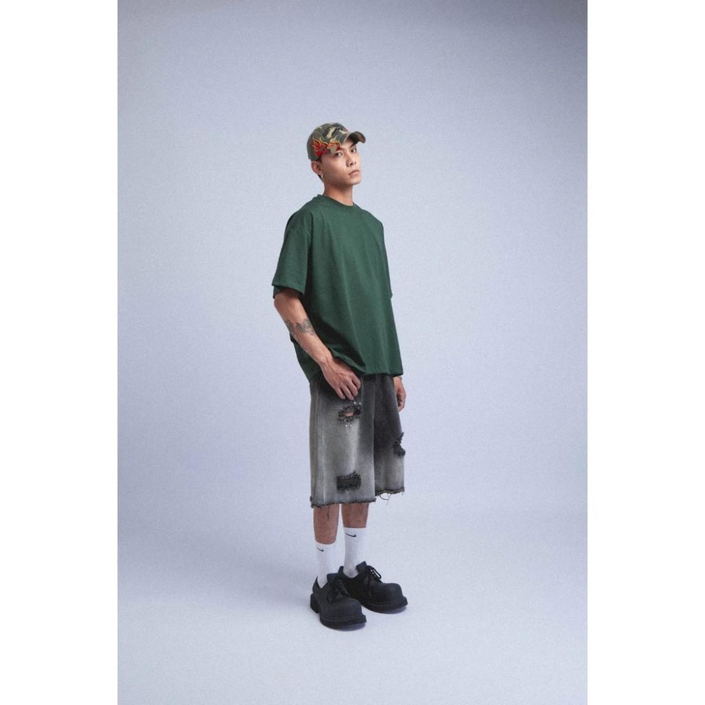 KILLASYSTEM-BASIC BOXY TEE 短版 防曬 涼感 素TEE 短袖 【PS中壢】-細節圖6