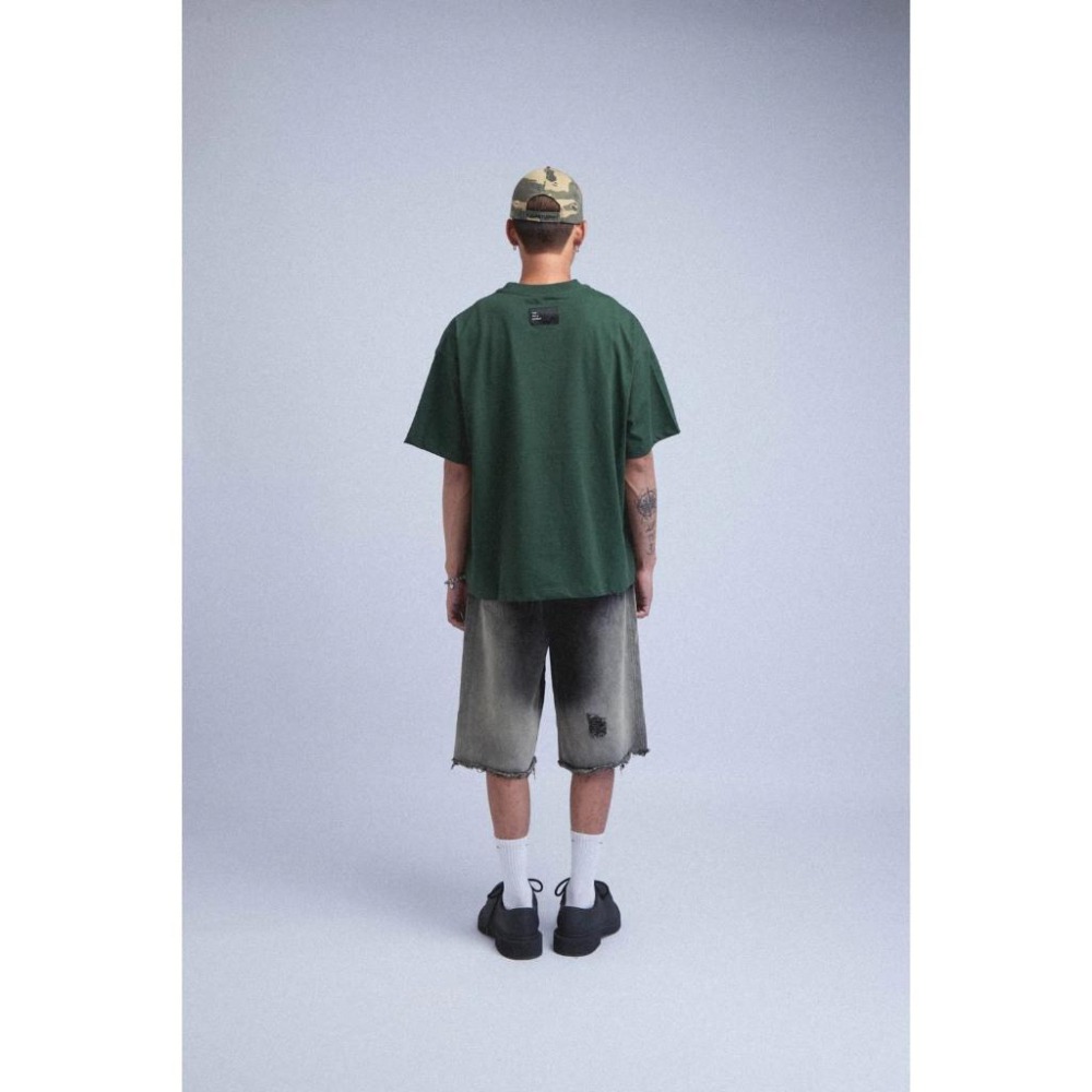 KILLASYSTEM-BASIC BOXY TEE 短版 防曬 涼感 素TEE 短袖 【PS中壢】-細節圖8