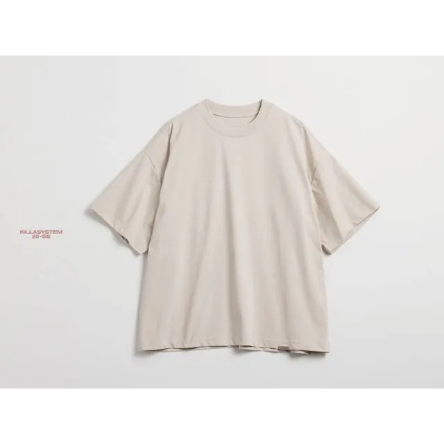 KILLASYSTEM-BASIC BOXY TEE 短版 防曬 涼感 素TEE 短袖  店內價 【PS中壢】-規格圖1