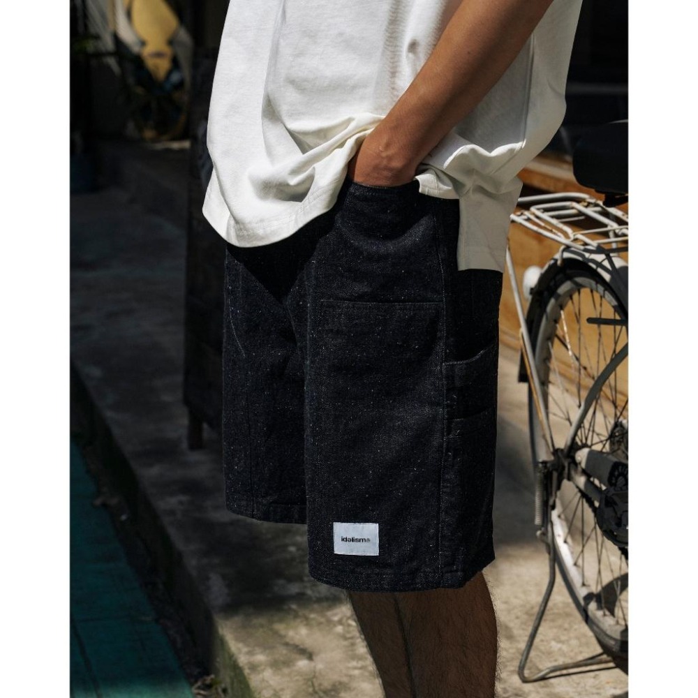 IDEALISM IDE DOUNLEKNEE JEAN 牛仔短褲【PS中壢】-細節圖3