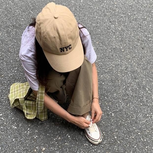 韓國老帽 NYC LOGO 19XX 男女 老帽 帽子【PS中壢】-細節圖5
