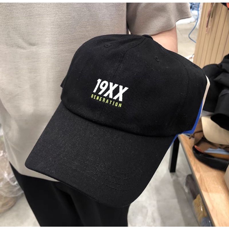 韓國老帽 NYC LOGO 19XX 男女 老帽 帽子【PS中壢】-19XX 黑色