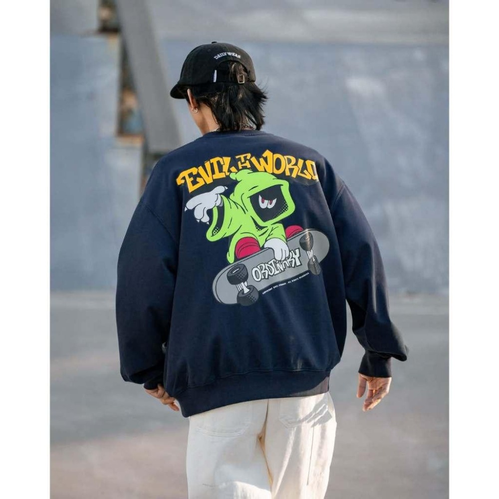 ORDINARY 25AW WIZARD GLOW SWEATSHIRT 魔法師夜光大學TEE【PS中壢】-細節圖9