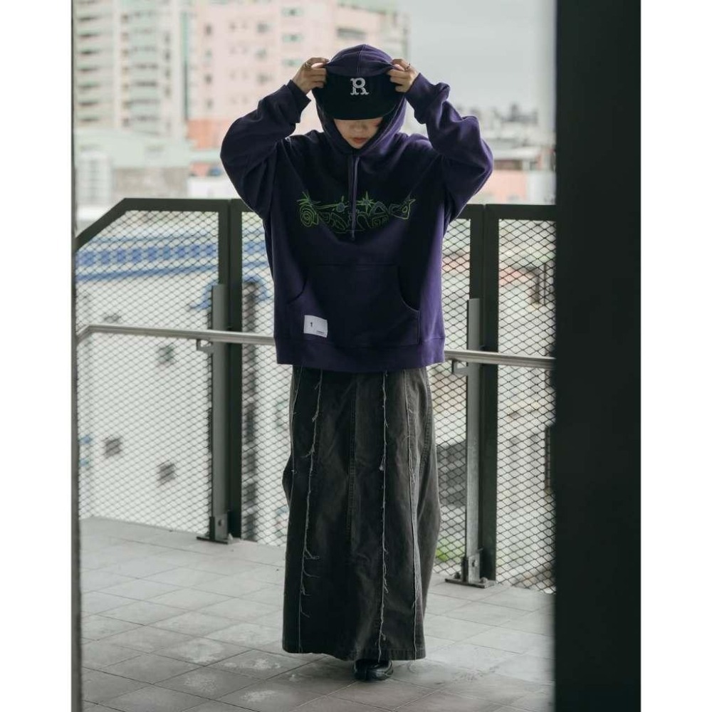 ORDINARY 25AW ASTRAL FLOW HOODIE 星體塗鴉LOGO帽TEE 店內價 【PS中壢】-細節圖4