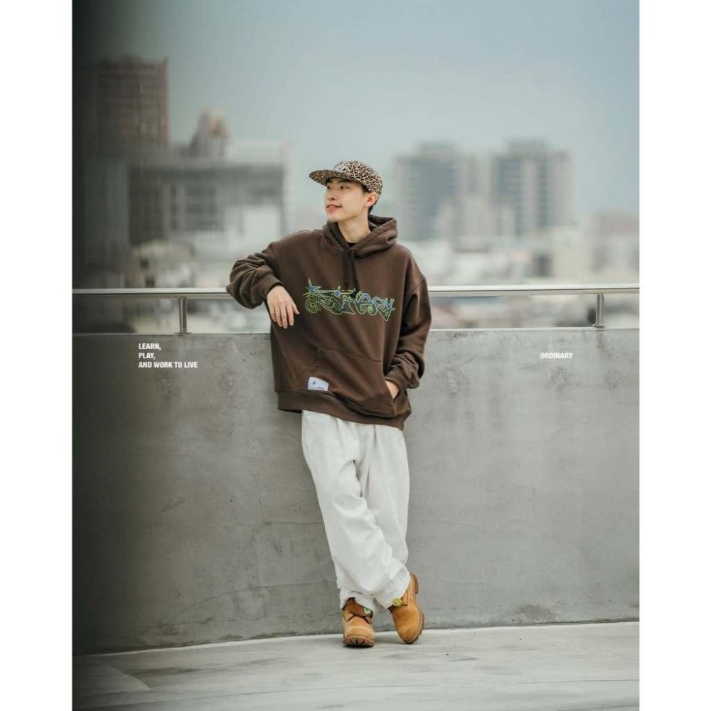 ORDINARY 25AW ASTRAL FLOW HOODIE 星體塗鴉LOGO帽TEE 店內價 【PS中壢】-細節圖7