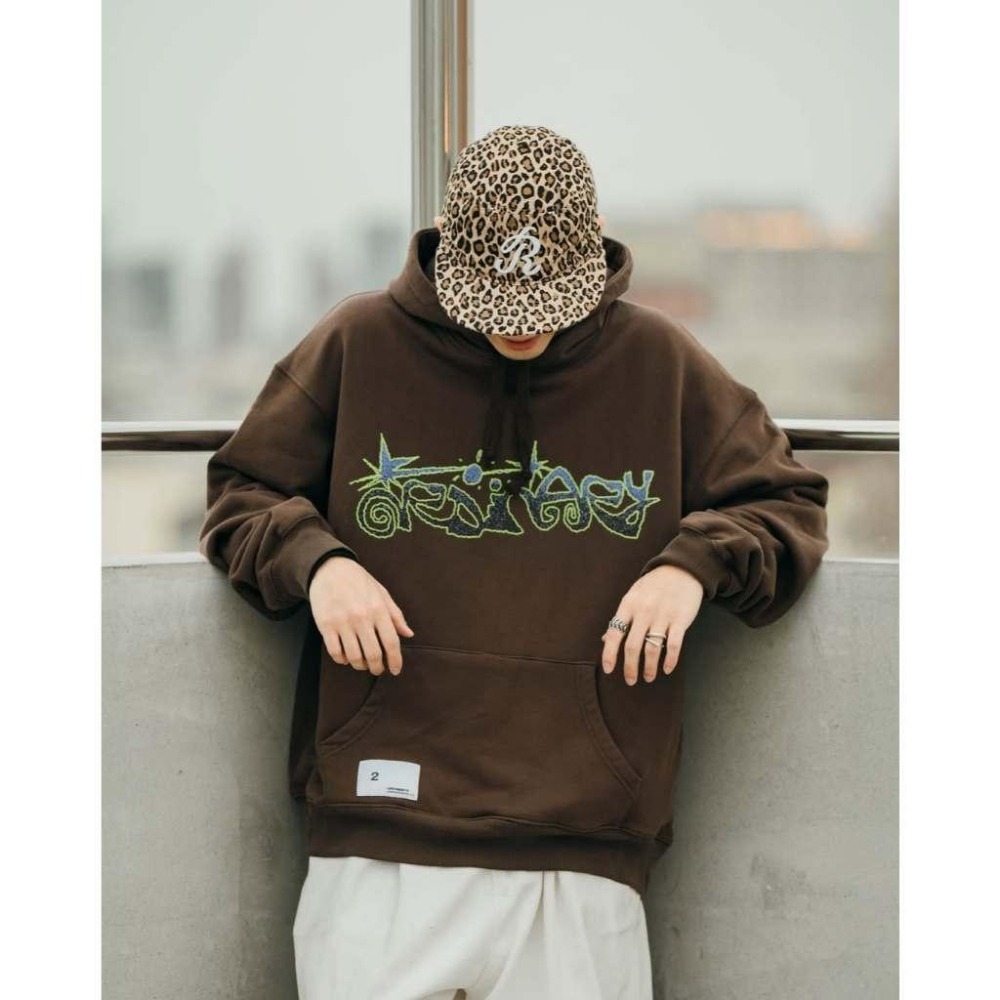 ORDINARY 25AW ASTRAL FLOW HOODIE 星體塗鴉LOGO帽TEE 店內價 【PS中壢】-細節圖8