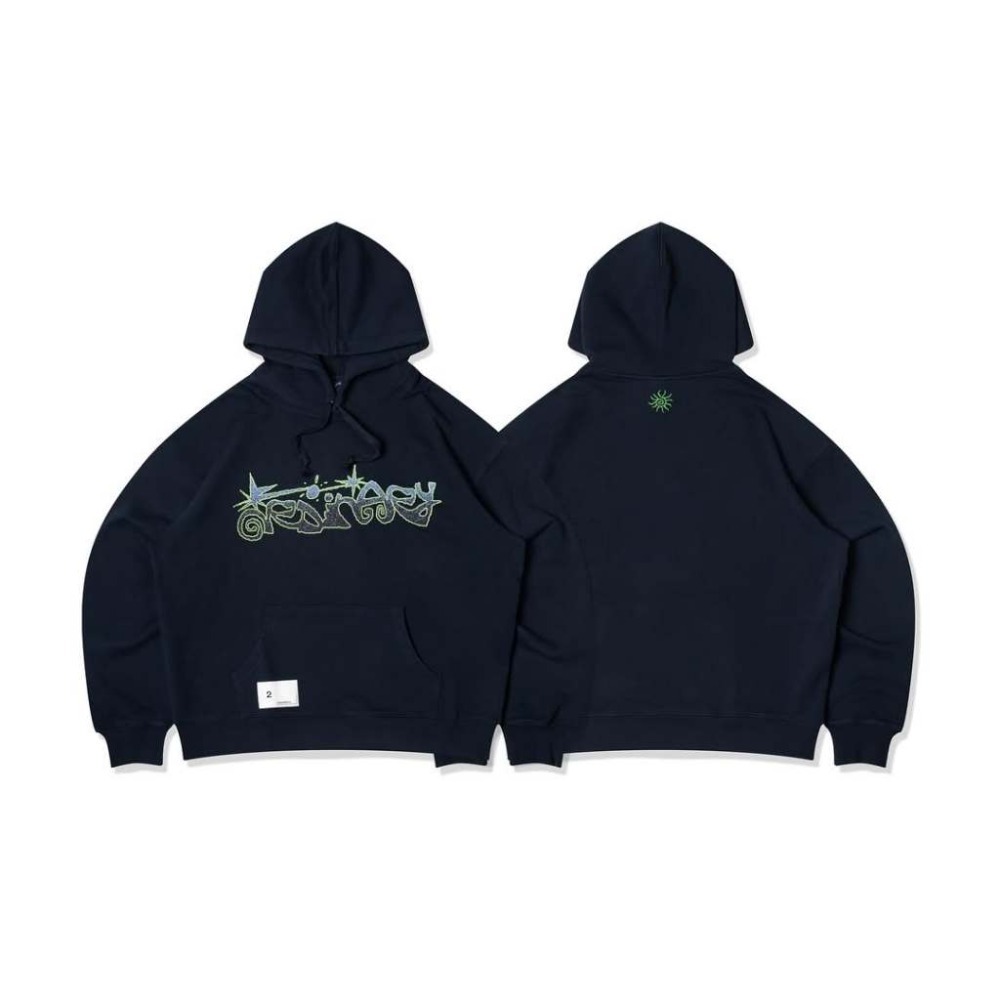 ORDINARY 25AW ASTRAL FLOW HOODIE 星體塗鴉LOGO帽TEE 店內價 【PS中壢】-規格圖9