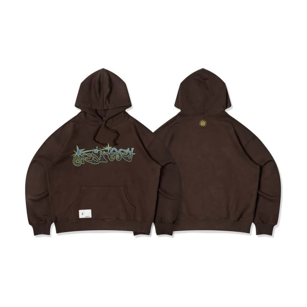 ORDINARY 25AW ASTRAL FLOW HOODIE 星體塗鴉LOGO帽TEE【PS中壢】-規格圖9