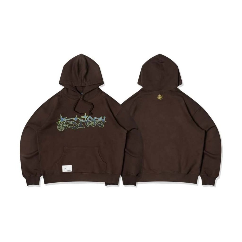 ORDINARY 25AW ASTRAL FLOW HOODIE 星體塗鴉LOGO帽TEE 店內價 【PS中壢】-規格圖9