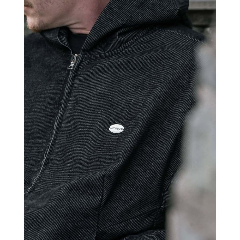 ORDINARY 25AW CORDUROY JACKET 水洗燈芯絨連帽外套【PS中壢】-細節圖8