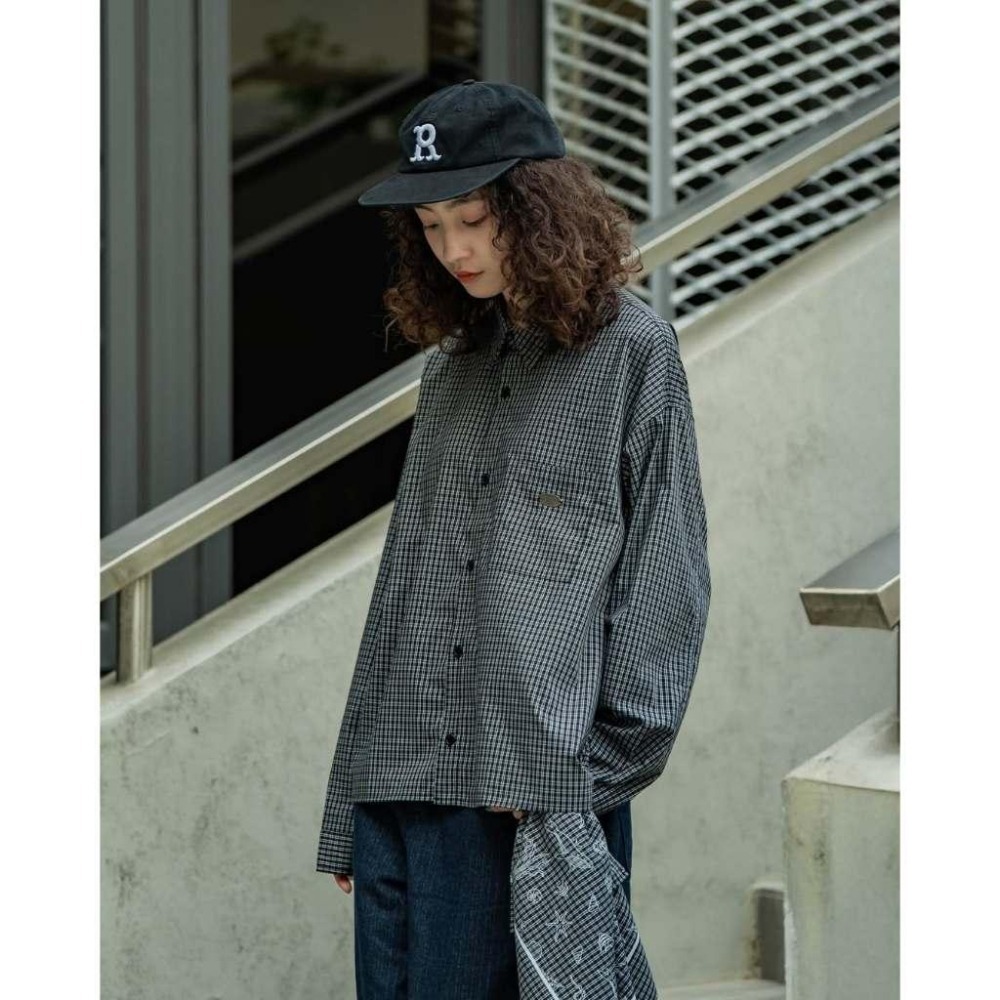 ORDINARY 鐵牌短板格紋襯衫 店內價 【PS中壢】-細節圖2