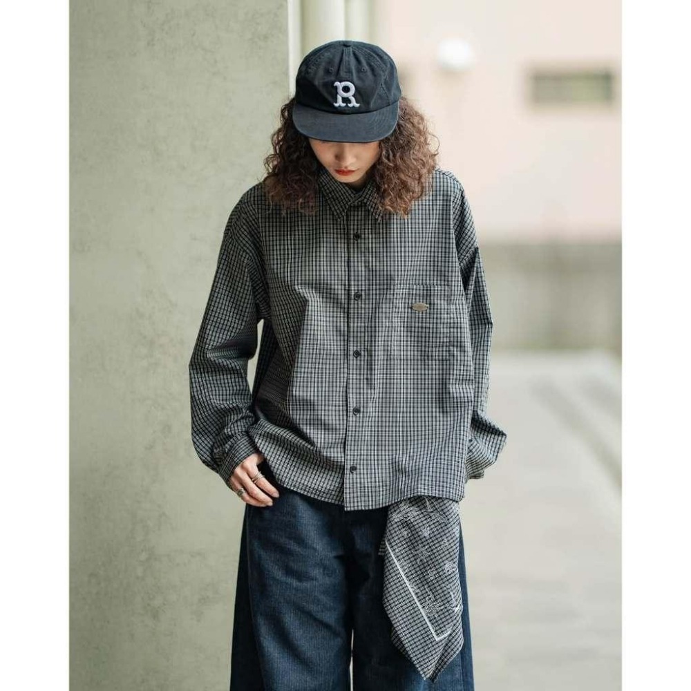 ORDINARY 鐵牌短板格紋襯衫 店內價 【PS中壢】-細節圖3