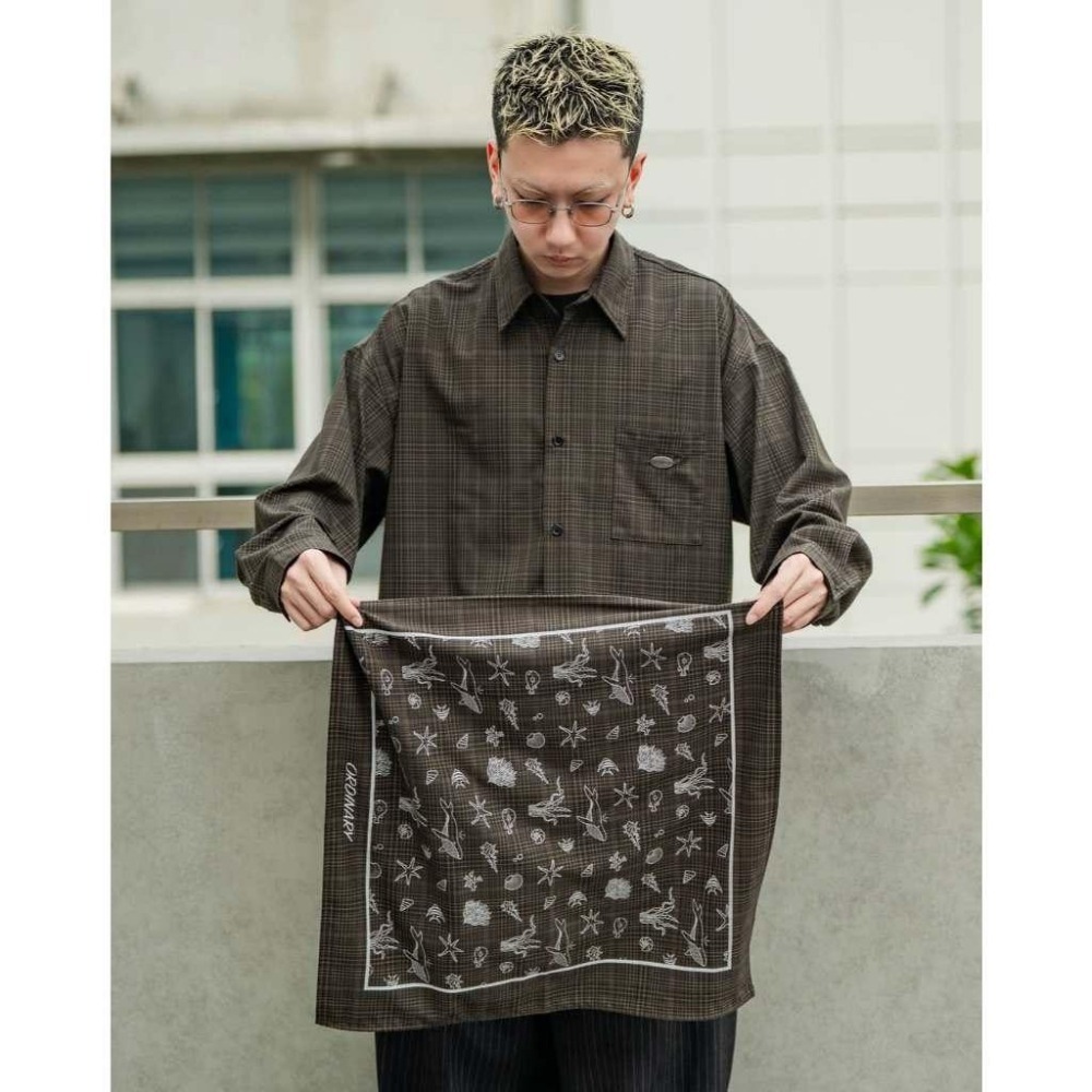 ORDINARY 鐵牌短板格紋襯衫 店內價 【PS中壢】-細節圖5