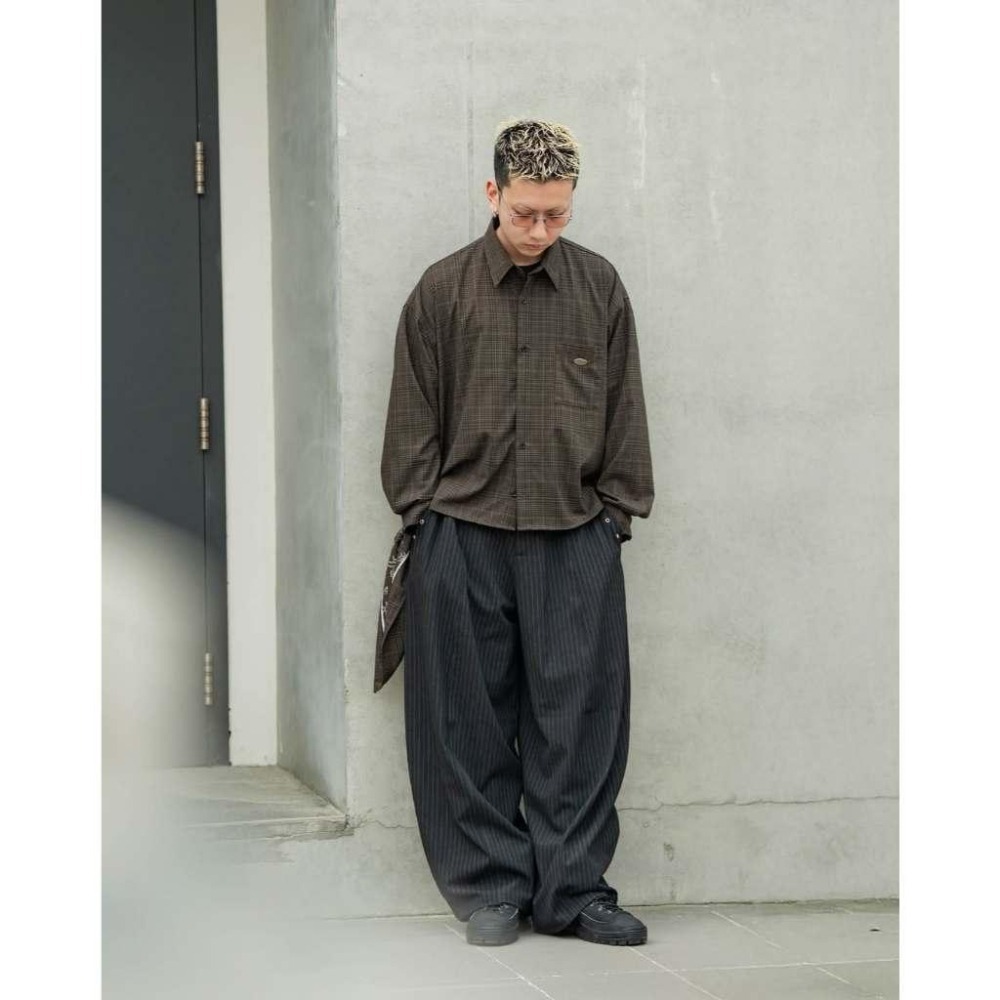 ORDINARY 鐵牌短板格紋襯衫 店內價 【PS中壢】-細節圖6