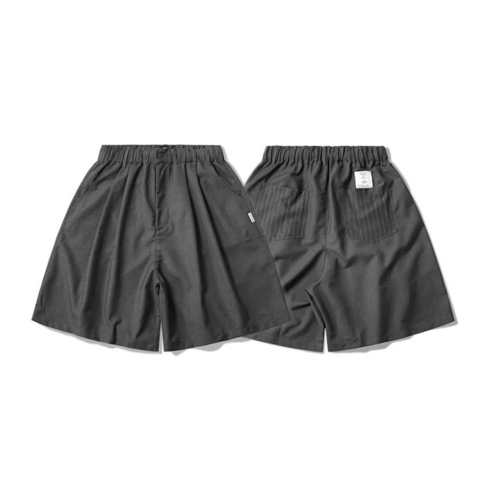 ORDINARY 24SS SUIT SHORTS 口袋直紋拼接西裝短褲 店內價 【PS中壢】-規格圖1