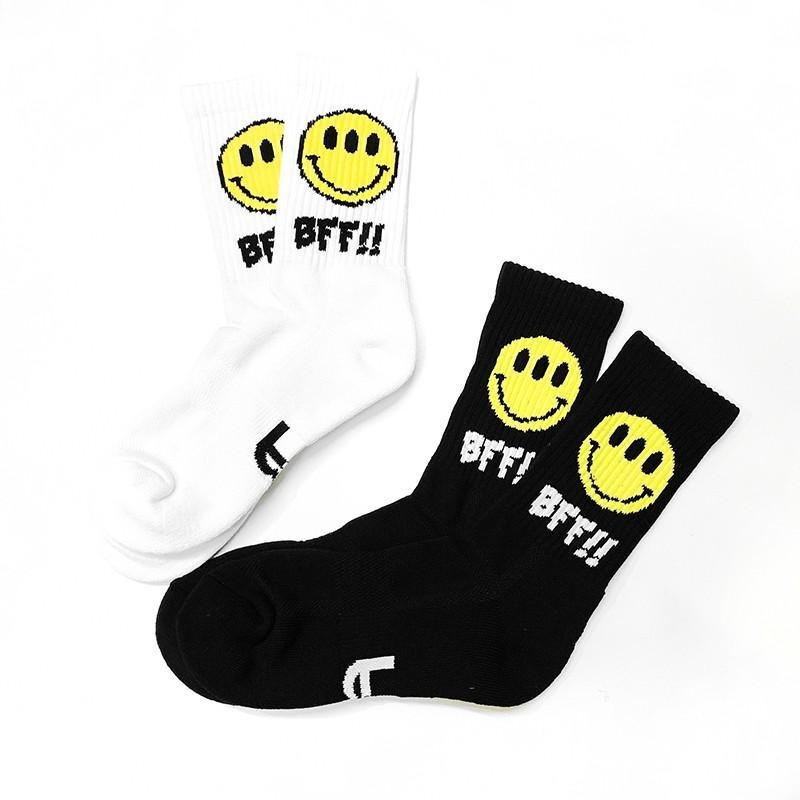 BEST FOOT FRIEND /BFF襪 BIG SMILE SOCK 微笑 長襪 【PS中壢】-細節圖4