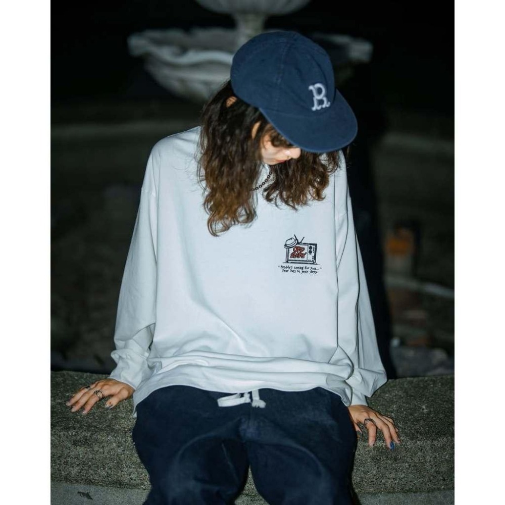 ORDINARY 25AW NIGHTMARE L/S TEE 美式驚悚電影插畫長TEE 店內價 【PS中壢】-細節圖5