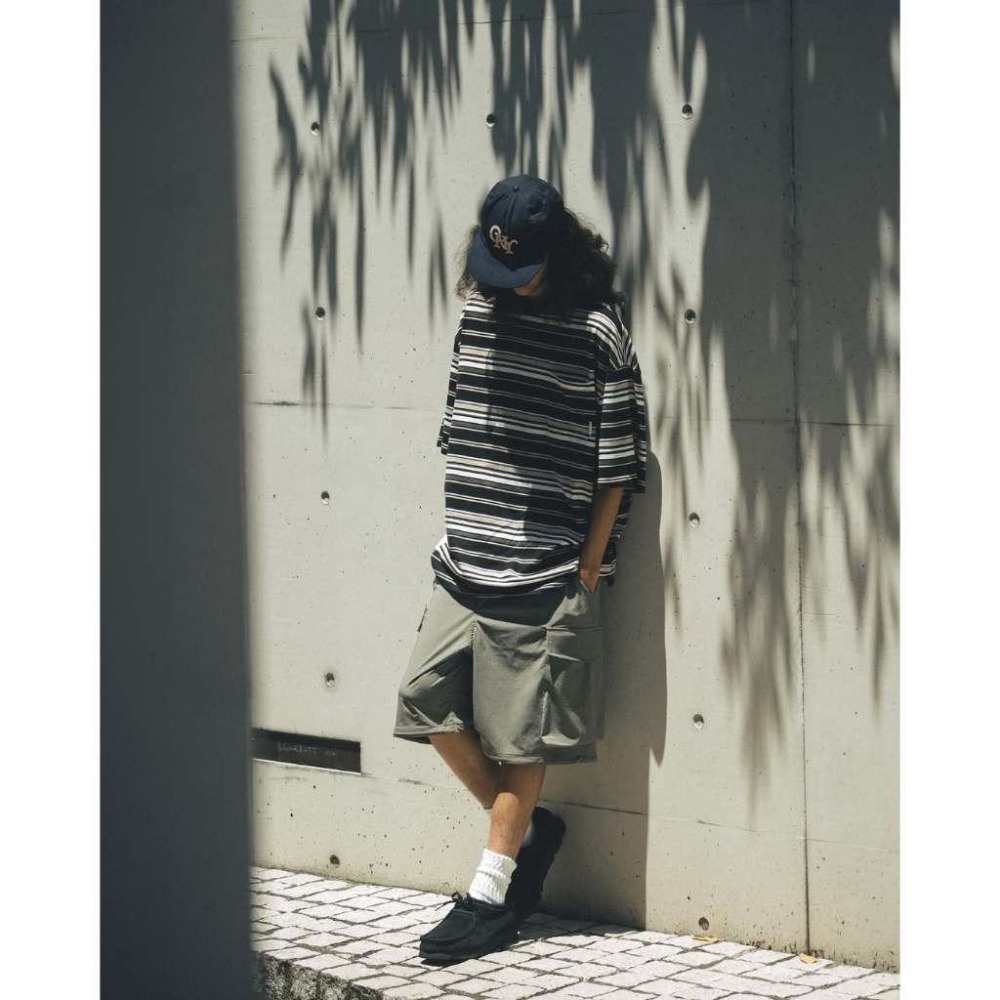 ORDINARY 24SS STRIPE T-SHIRT 漸層寬鬆橫條短TEE 店內價 【PS中壢】-細節圖3