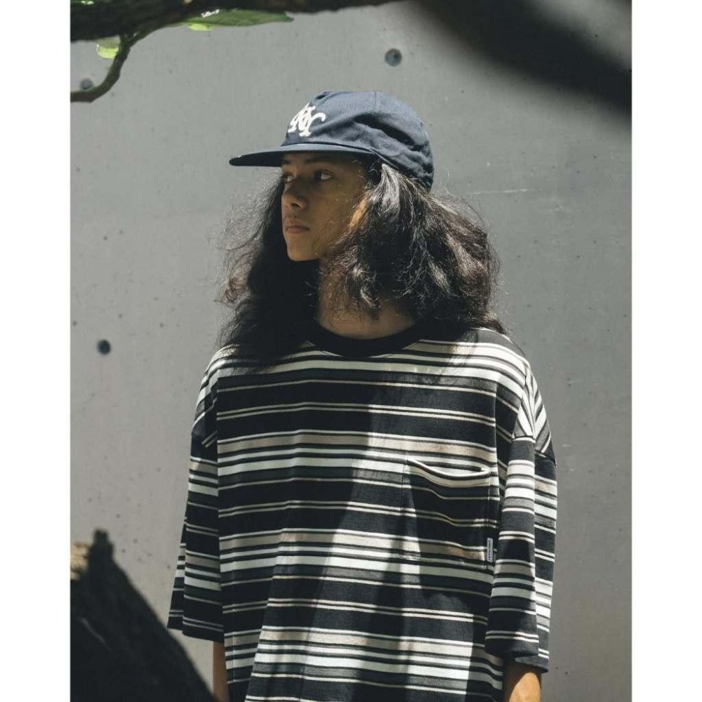 ORDINARY 24SS STRIPE T-SHIRT 漸層寬鬆橫條短TEE 店內價 【PS中壢】-細節圖4