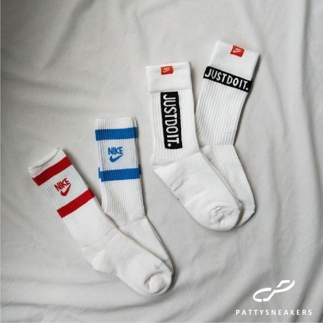 NIKE SOCK 長襪 運動長襪 JUST DO IT HERITAGE CREW 【PS中壢】-細節圖4